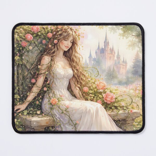 Item preview, Enchanted Garden with Castle designed and sold by cuprum.