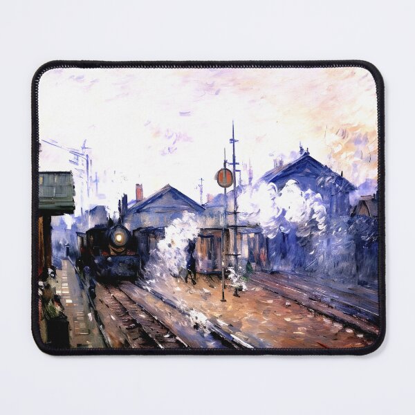 Item preview, Saint-Lazare Station, Track Coming Out designed and sold by artdesignsnow.
