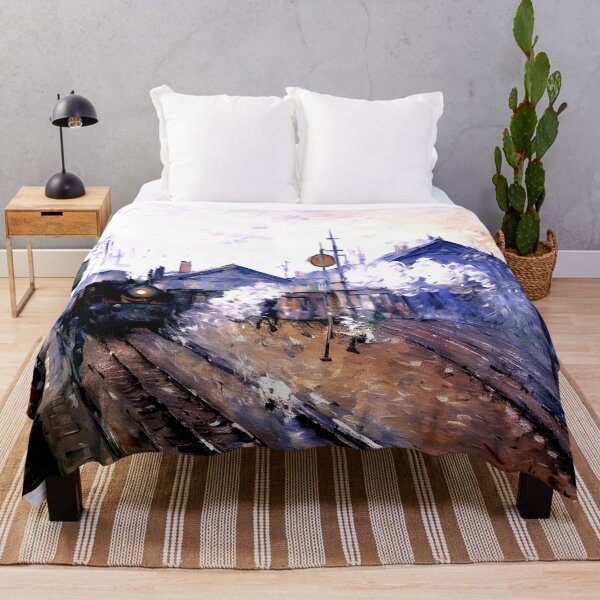 Item preview, Saint-Lazare Station, Track Coming Out designed and sold by artdesignsnow.