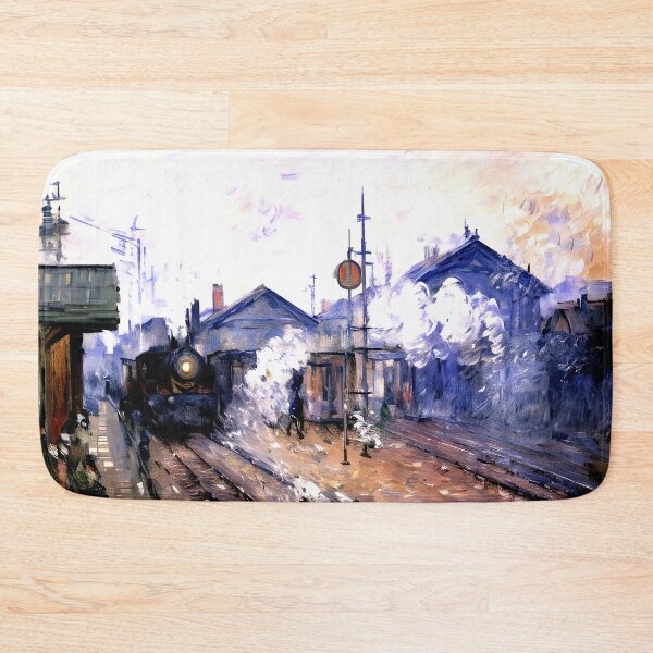 Item preview, Saint-Lazare Station, Track Coming Out designed and sold by artdesignsnow.