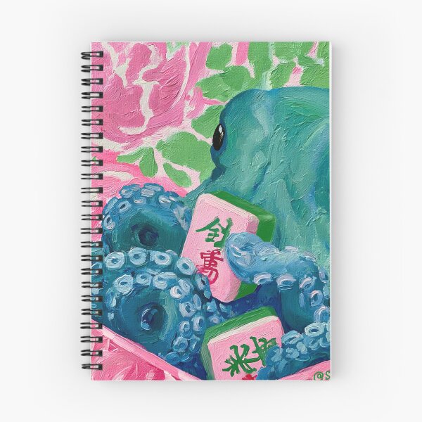 Item preview, Pulpo de Mahjong pijo designed and sold by SophieClimaArt.