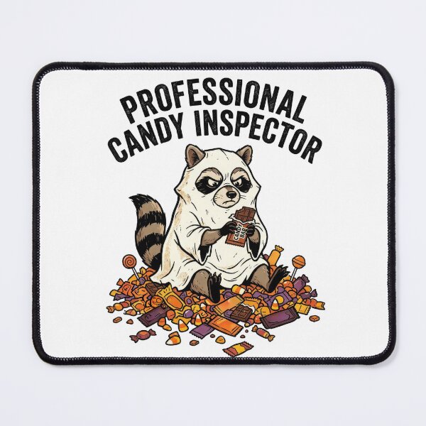 Item preview, Halloween Raccoon Ghost Costume – Funny Candy Lover Design designed and sold by PlumArtDesign.