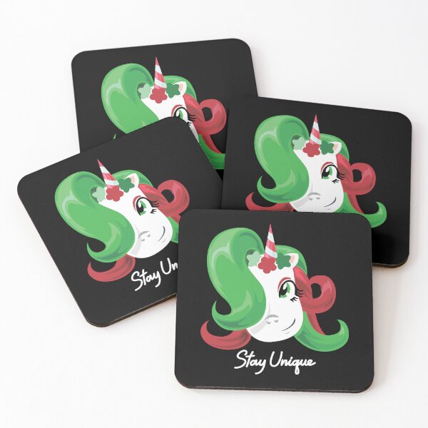 Item preview, Christmas Unicorn Stay Unique - Cute Magical Holiday Graphic designed and sold by artworkathome.