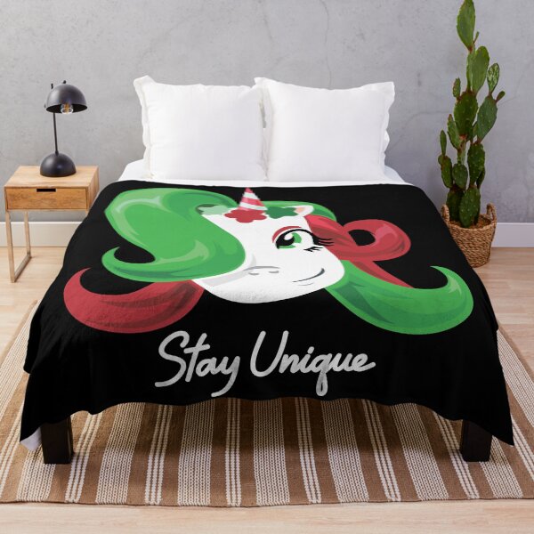 Item preview, Christmas Unicorn Stay Unique - Cute Magical Holiday Graphic designed and sold by artworkathome.