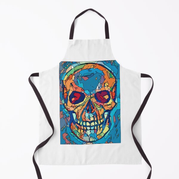 Item preview, Vibrant Colorful Skull Art - Psychedelic Sugar Skull Design ⭐⭐⭐⭐⭐ designed and sold by D-media.