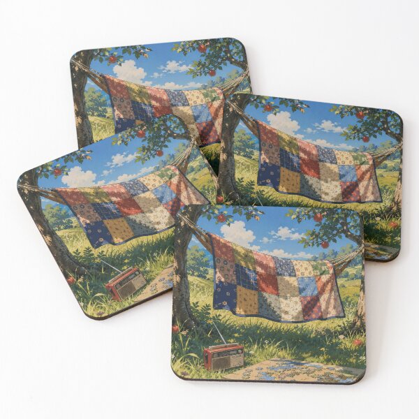 Item preview, Lofi Nostalgia: Backyard Hammock designed and sold by bapupa.