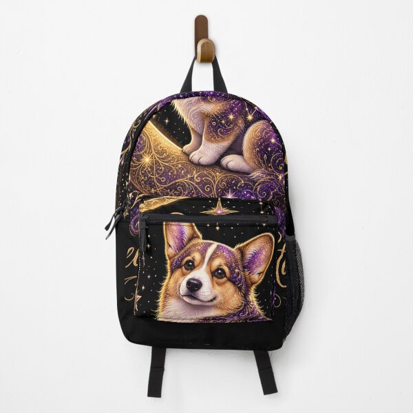 Item preview, Dream in Stardust – Cosmic Dog Moon Art designed and sold by CosmicFlora Studio.