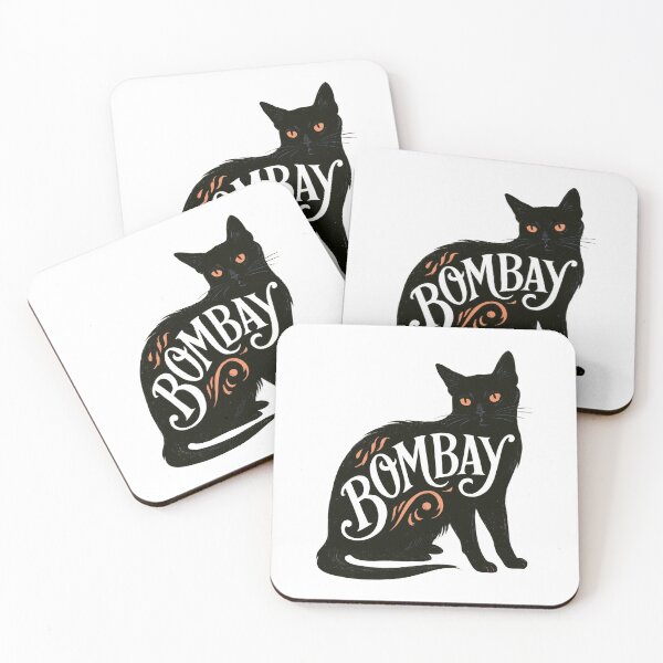 Item preview, Bombay Cat Word Art | Typography Cat Silhouette Design designed and sold by AyfuDesigns.