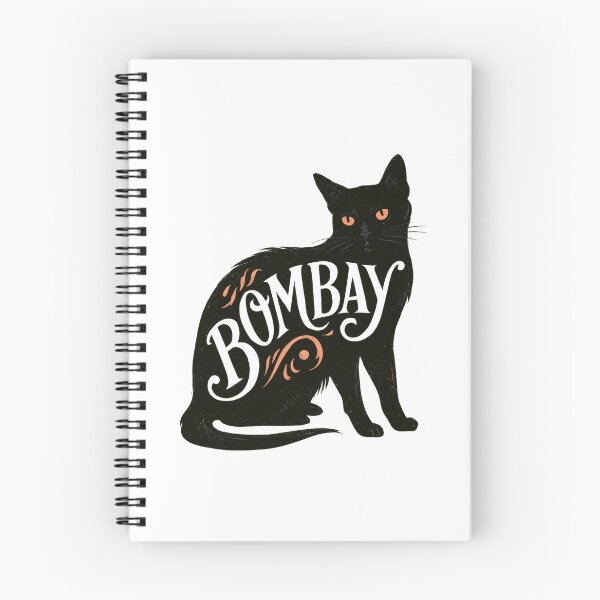 Item preview, Bombay Cat Word Art | Typography Cat Silhouette Design designed and sold by AyfuDesigns.