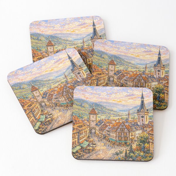 Item preview, A painting of Gengenbach, Germany – A Beautiful place in Europe. designed and sold by GalleryKauffeld.