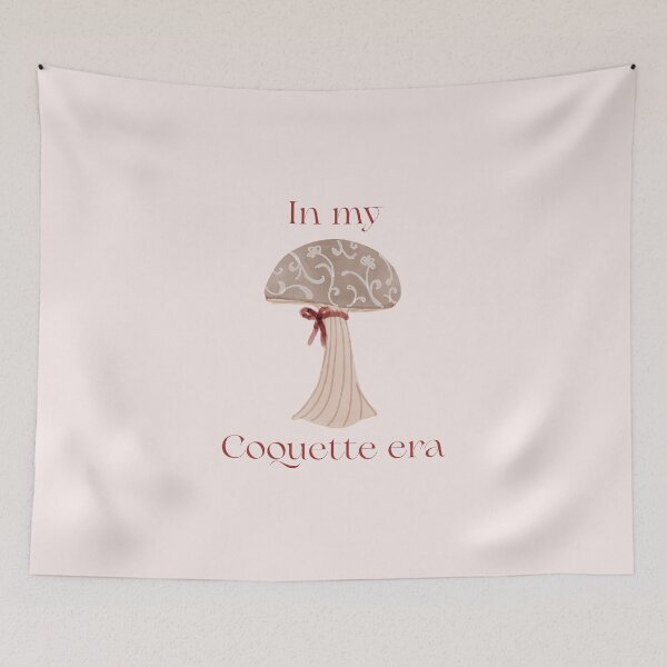 Item preview, In My Coquette Era - Fancy Mushroom designed and sold by DesigndN.