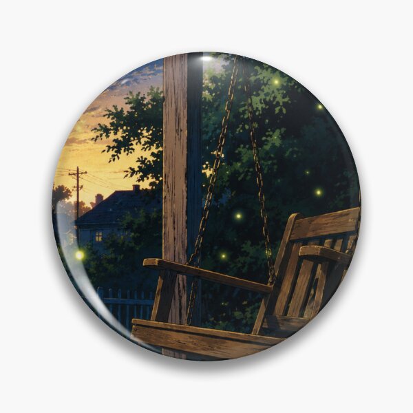 Item preview, Lofi Nostalgia: Porch Swing Evening designed and sold by bapupa.