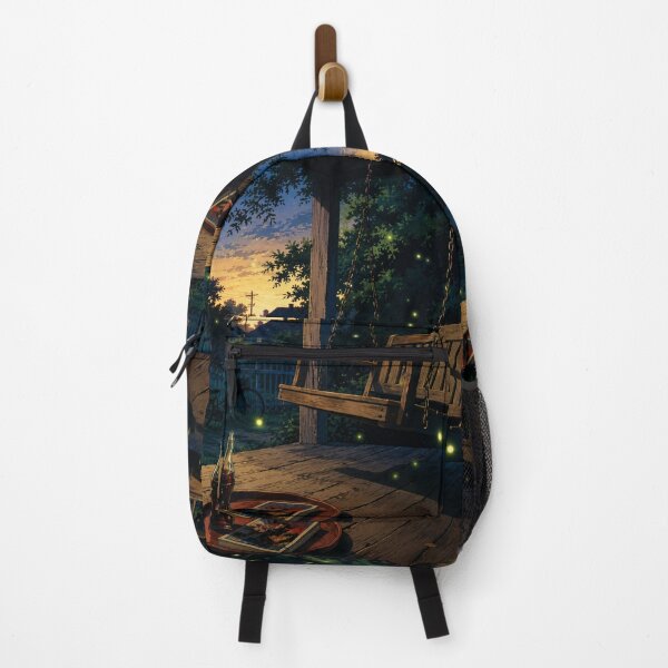 Item preview, Lofi Nostalgia: Porch Swing Evening designed and sold by bapupa.