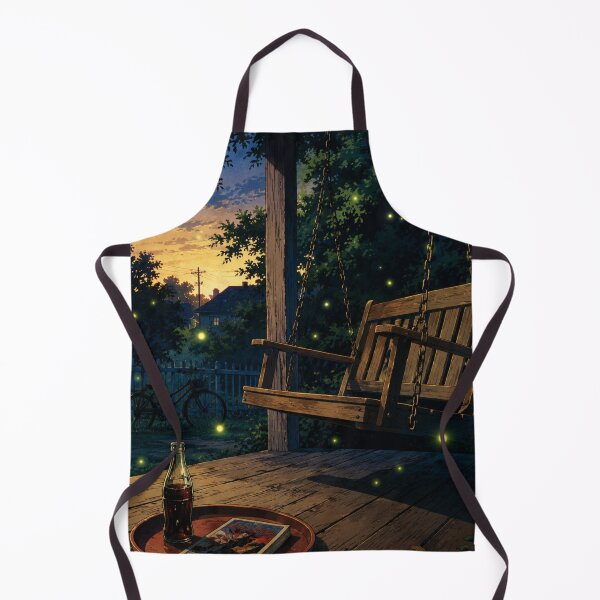 Item preview, Lofi Nostalgia: Porch Swing Evening designed and sold by bapupa.