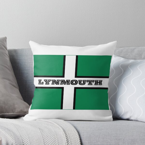 Item preview, Lynmouth en una bandera de Devon designed and sold by S-and-W-4ever.