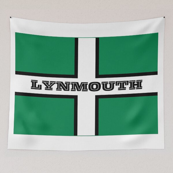 Item preview, Lynmouth on a Devon Flag designed and sold by S-and-W-4ever.