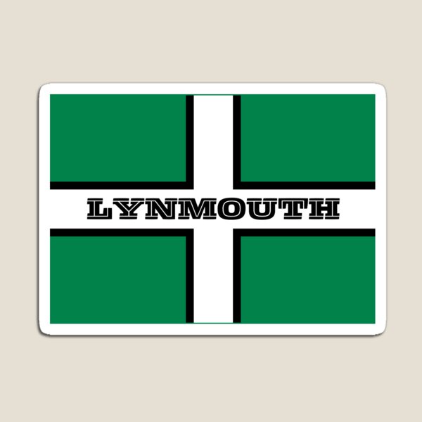 Item preview, Lynmouth on a Devon Flag designed and sold by S-and-W-4ever.