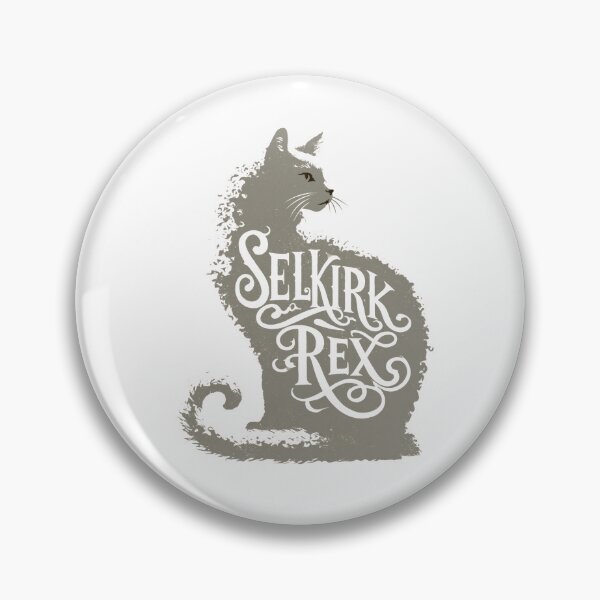 Item preview, Selkirk Rex Cat Word Art | Typography Cat Silhouette Design designed and sold by AyfuDesigns.