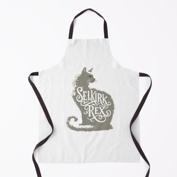 Item preview, Selkirk Rex Cat Word Art | Typography Cat Silhouette Design designed and sold by AyfuDesigns.