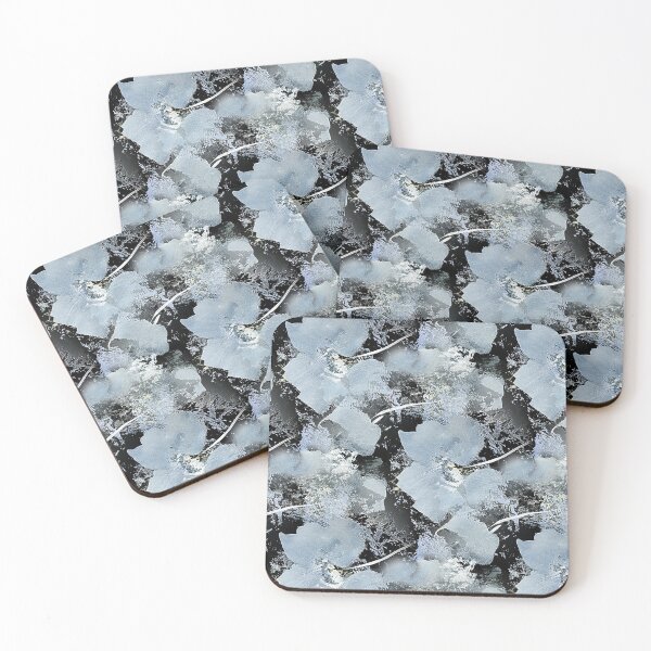 Item preview, Painterly Soft Flowers in Blue designed and sold by Artistestella.