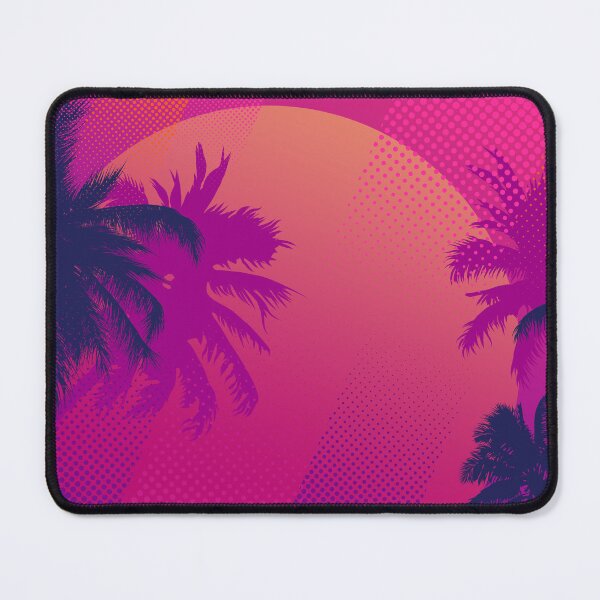 Item preview, Retro Synthwave Palm Trees Tropical Gradient Art designed and sold by chaaval.