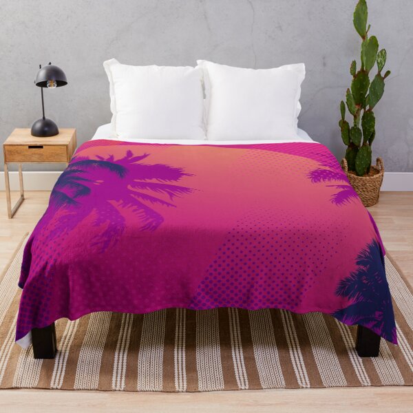 Item preview, Retro Synthwave Palm Trees Tropical Gradient Art designed and sold by chaaval.