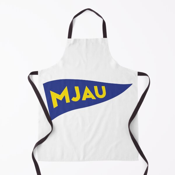 Item preview, Mjau Swedish Cat Food Blue Pennant Logo designed and sold by xujpsj.