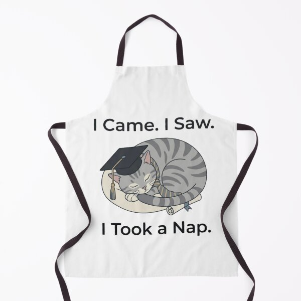 Item preview, I Came. I Saw. I Took a Nap.- Cat Design designed and sold by RunningWhiskers.