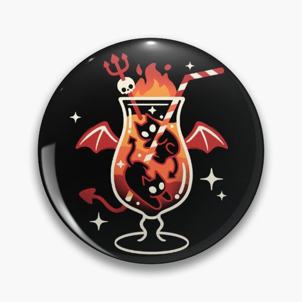 Item preview, When Life Gives You Demons Make Demonade - Funny Gothic Cocktail designed and sold by NemiMakeit.