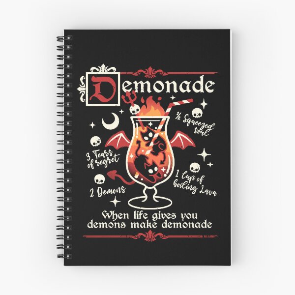 Item preview, When Life Gives You Demons Make Demonade - Funny Gothic Cocktail designed and sold by NemiMakeit.