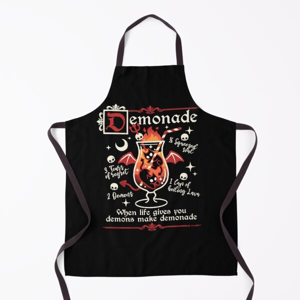 Item preview, When Life Gives You Demons Make Demonade - Funny Gothic Cocktail designed and sold by NemiMakeit.