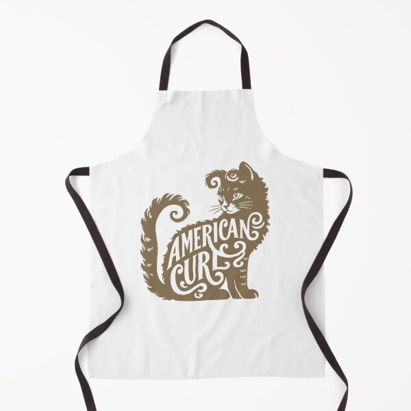 Item preview, American Curl Cat Word Art | Typography Cat Silhouette Design designed and sold by AyfuDesigns.