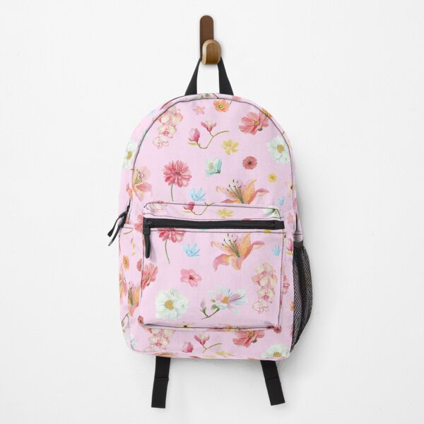 Item preview, Pink Watercolor Wildflower Floral Pattern designed and sold by jianina-alondra.
