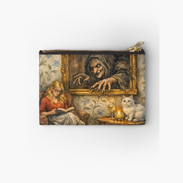 Item preview, Reading by Candlelight with a Cat designed and sold by cuprum.