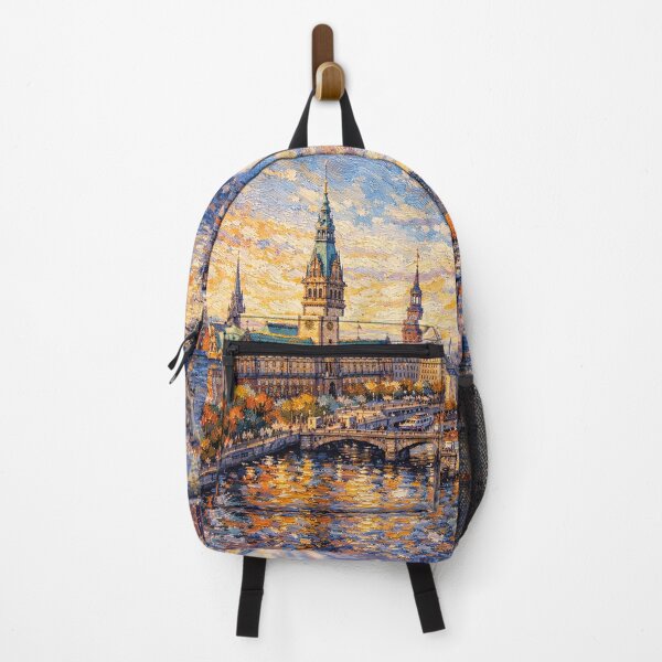 Artikelvorschau, Ein Gemälde von Hamburg, Deutschland – Ein wunderschöner Ort in Europa. entworfen und verkauft von GalleryKauffeld.
