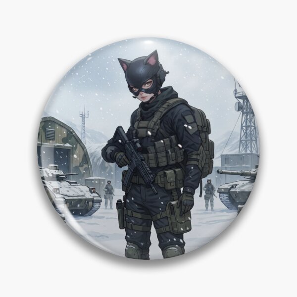 Item preview, Tactical Cyber Cat Soldier designed and sold by JMAVILA ART.