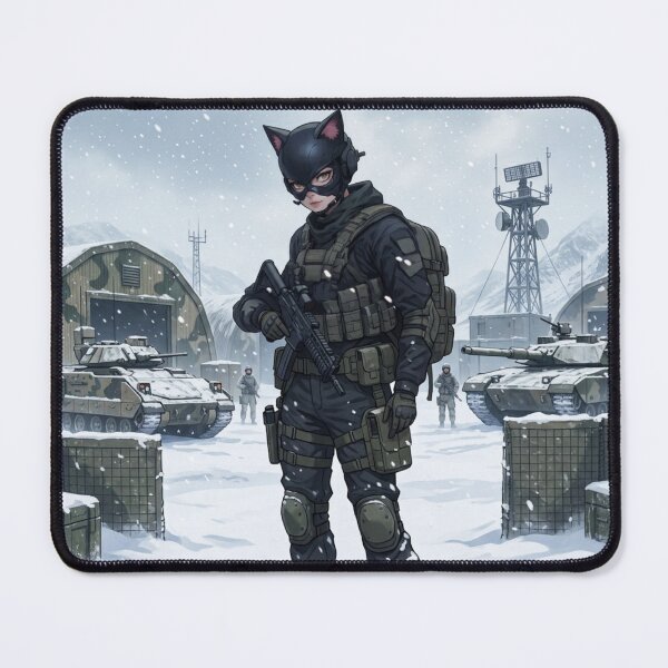 Item preview, Tactical Cyber Cat Soldier designed and sold by JMAVILA ART.