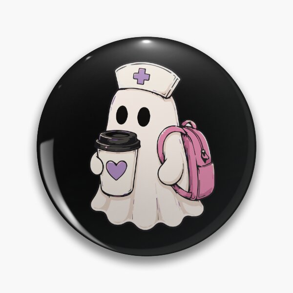 Item preview, NURSE HALLOWEEN funny ghost NURSING STUDENT designed and sold by YNELENT.