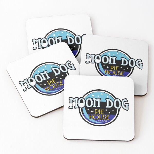 Item preview, Moon Dog Pie House Night Sky Logo designed and sold by xujpsj.