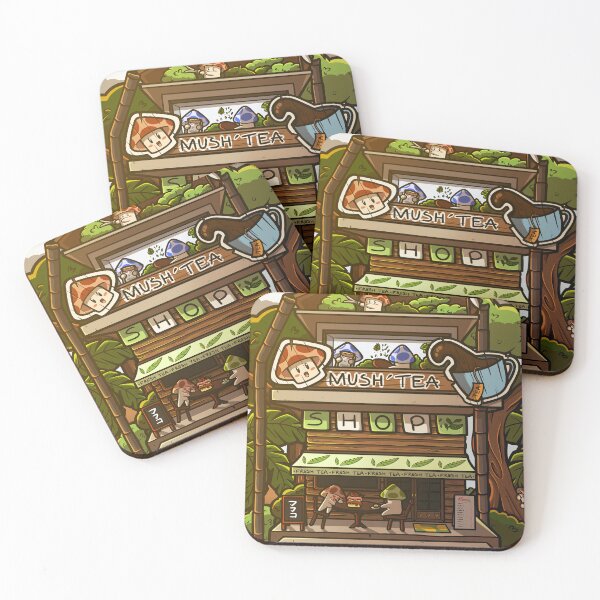 Item preview, Mushroom Tea Shop designed and sold by xMamako.