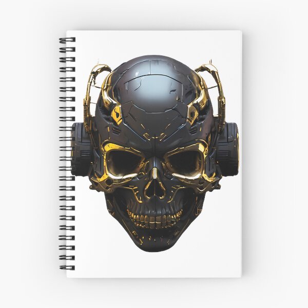 Item preview, Futuristic Cyber Skull Graphic – Neon Tech Art For T‑Shirts, Stickers & More PERFECT GIFT FOR YOU AND FRIENDS designed and sold by D-media.