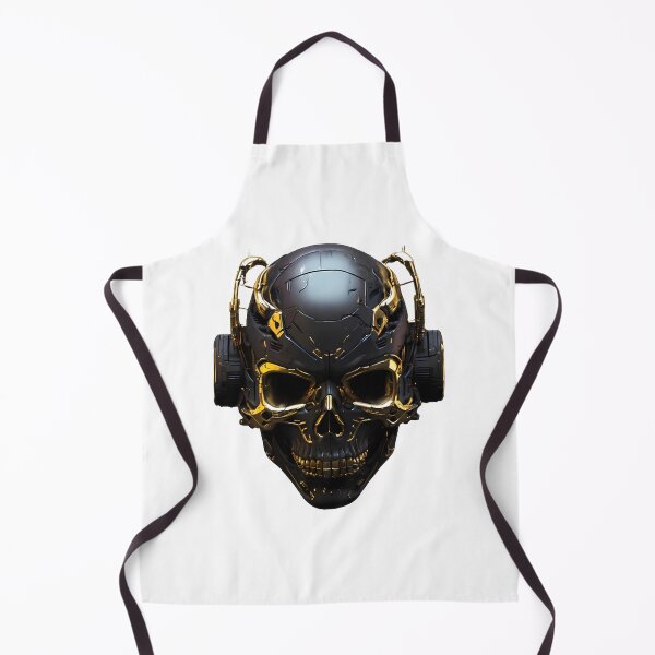 Item preview, Futuristic Cyber Skull Graphic – Neon Tech Art For T‑Shirts, Stickers & More PERFECT GIFT FOR YOU AND FRIENDS designed and sold by D-media.