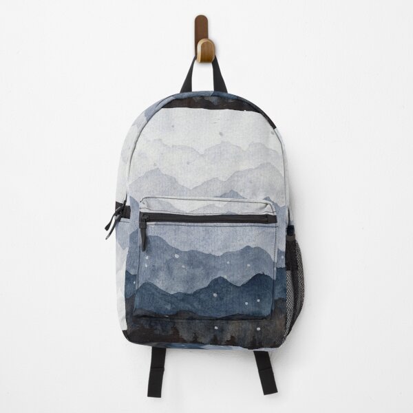 Item preview, Beyond the Quiet | Layered Mountain Watercolour designed and sold by ArithraStudio.