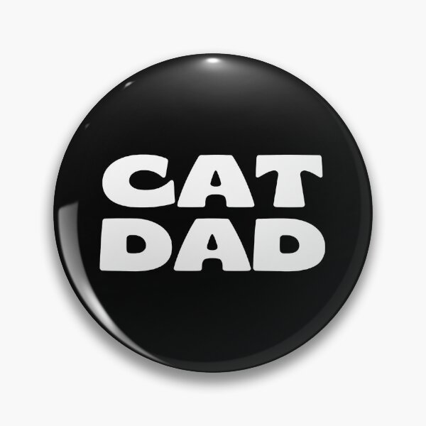 Artikelvorschau, Cat Dad Bold Typographic Design entworfen und verkauft von OlyvieArt.