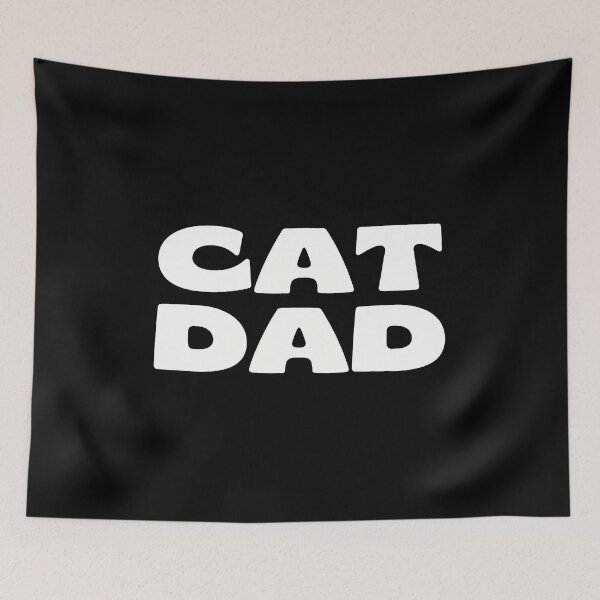 Item preview, Cat Dad Bold Typographic Design designed and sold by OlyvieArt.