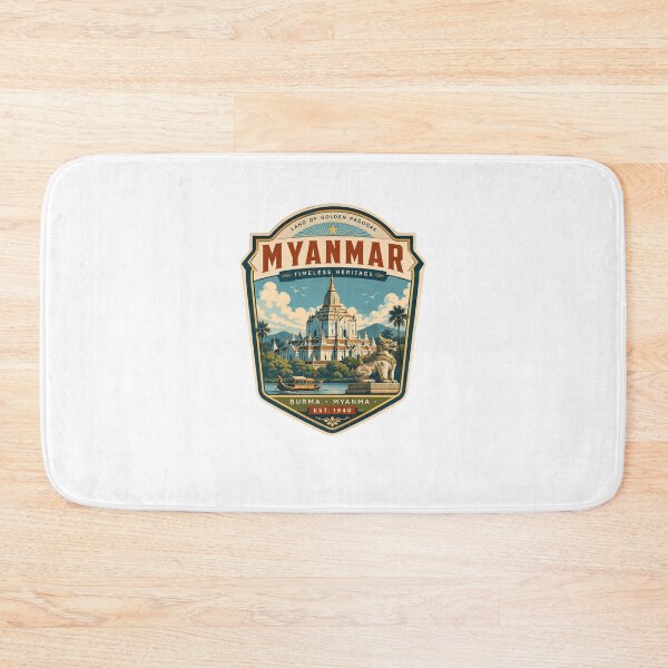 Item preview, Myanmar Land Of Golden Pagodas Timeless Heritage Burma designed and sold by Star3NowForMe.