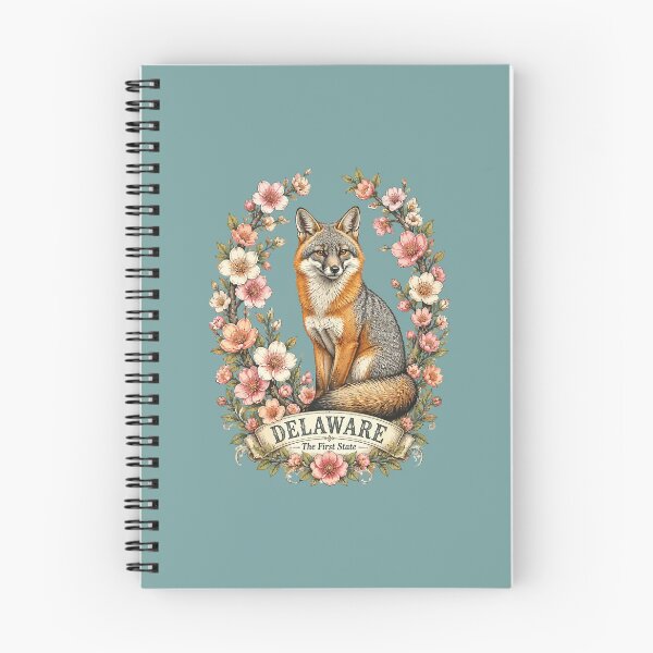 Item preview, Peach Blossom Fox of Delaware designed and sold by taiche.