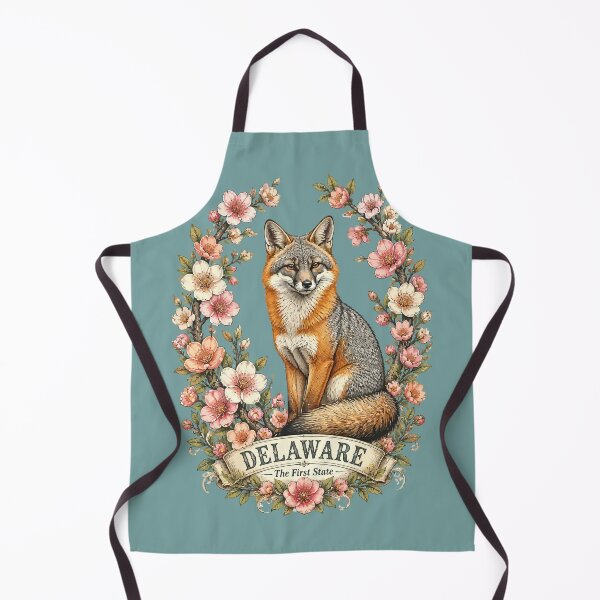 Item preview, Peach Blossom Fox of Delaware designed and sold by taiche.