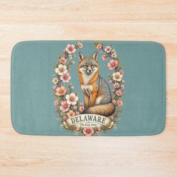 Item preview, Peach Blossom Fox of Delaware designed and sold by taiche.