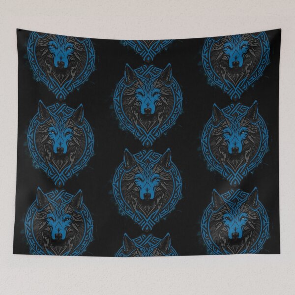 Item preview, The Blue Wolf of the Arctic Circle designed and sold by Bulle de Savon.